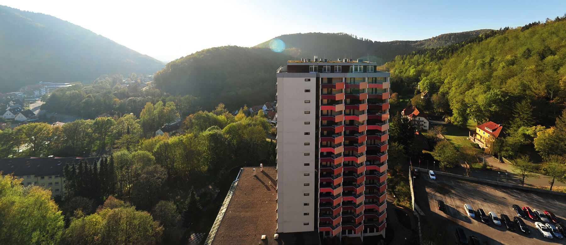Panoramablick Harz